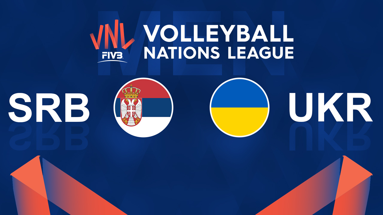 Serbia Volleyball vs Ukraine Volleyball poster