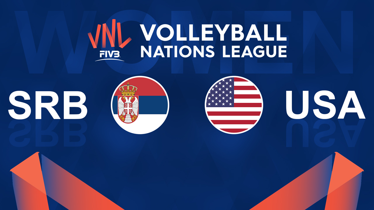 Serbia Volleyball Women vs USA Volleyball Women poster