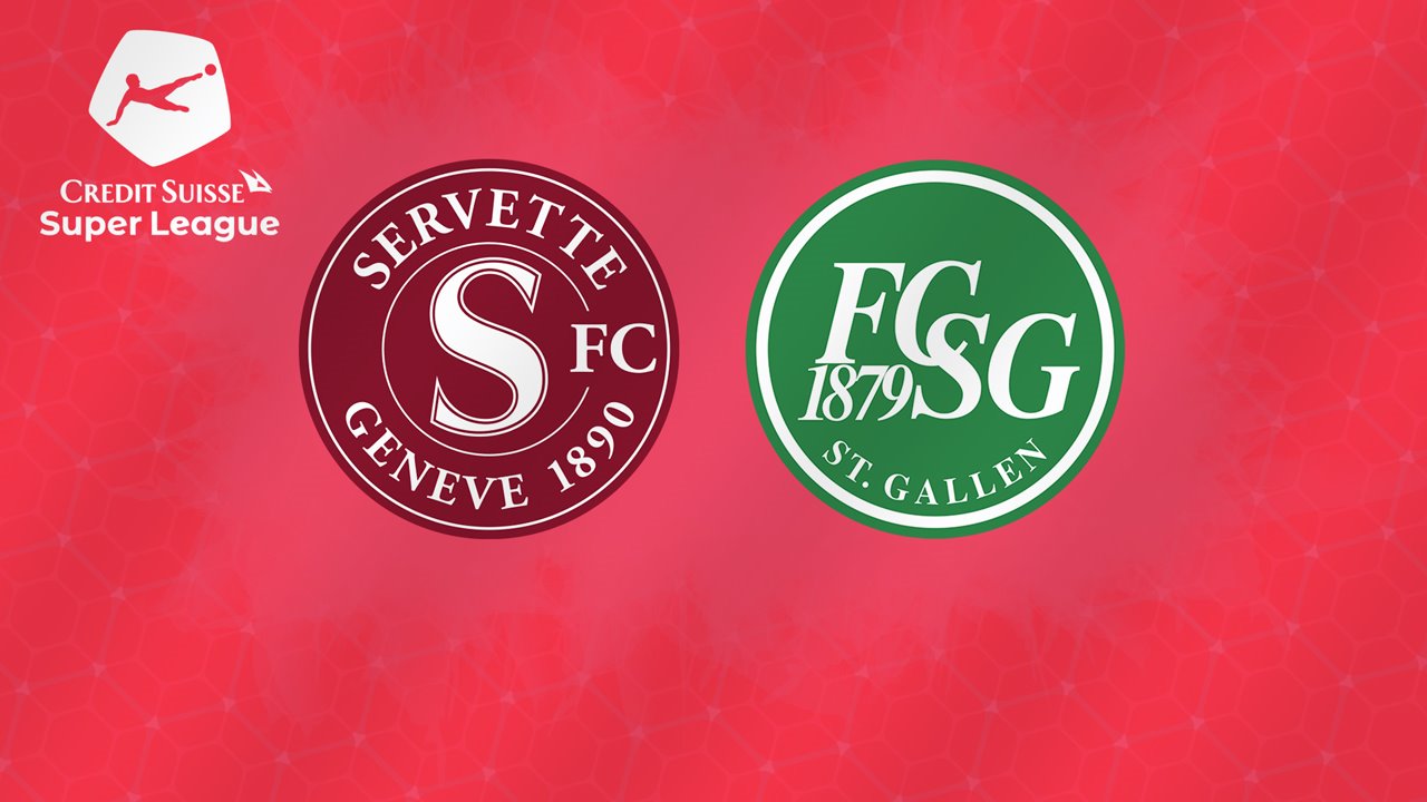 Servette vs St. Gallen poster