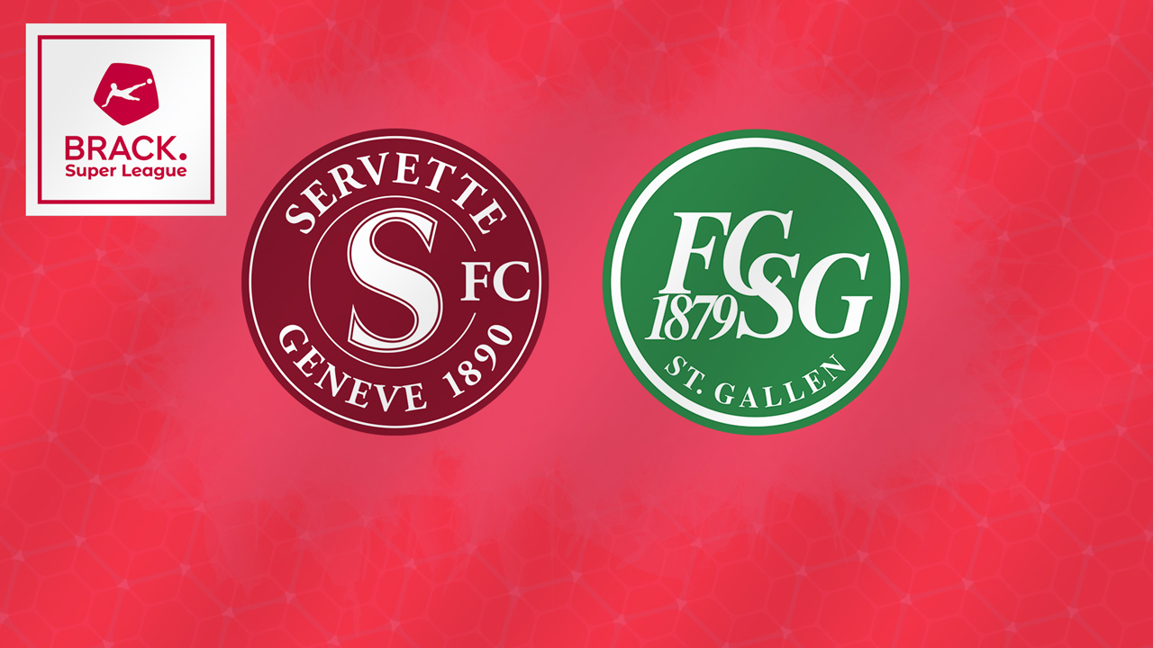 Servette vs St. Gallen poster