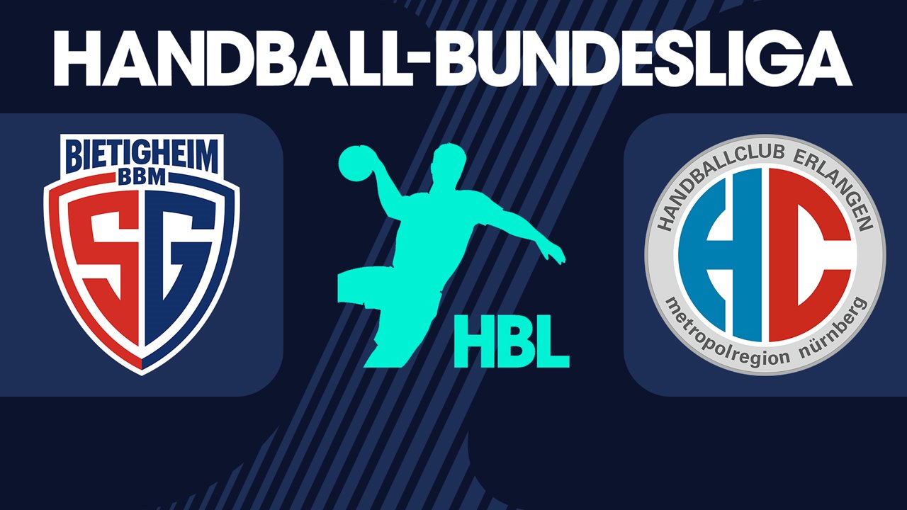 SG BBM Bietigheim vs HC Erlangen poster
