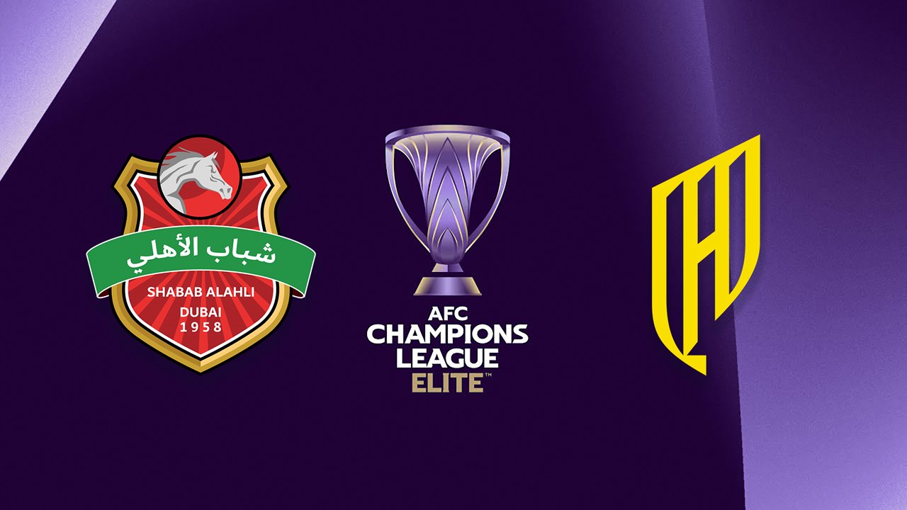 Shabab Al-Ahli Dubai vs Al-Qadsiah poster