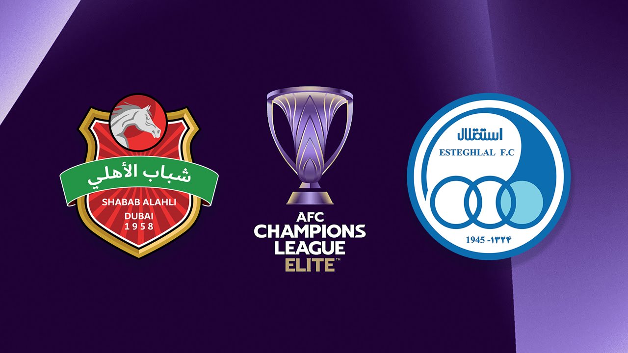 Shabab Al-Ahli Dubai vs Esteghlal poster
