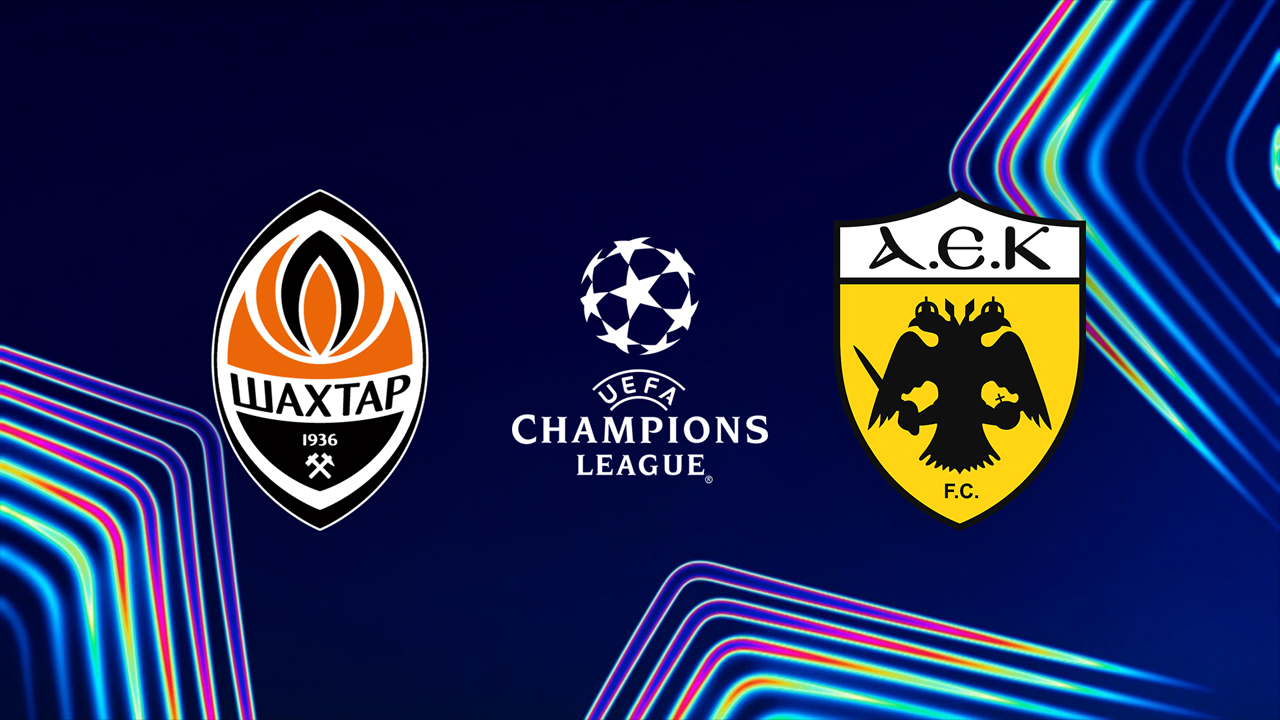 Shakhtar Donetsk vs AEK Athens poster