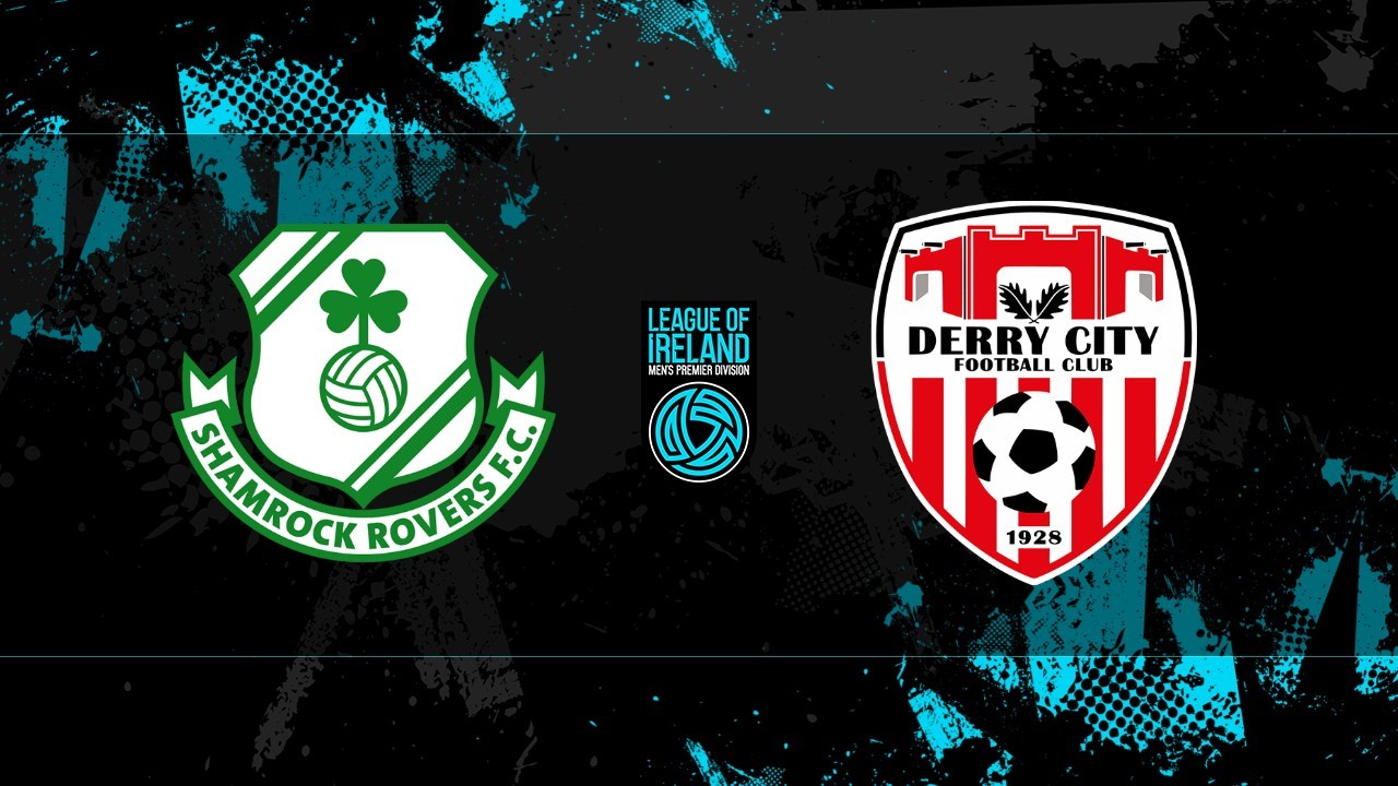 Shamrock Rovers vs Derry City poster