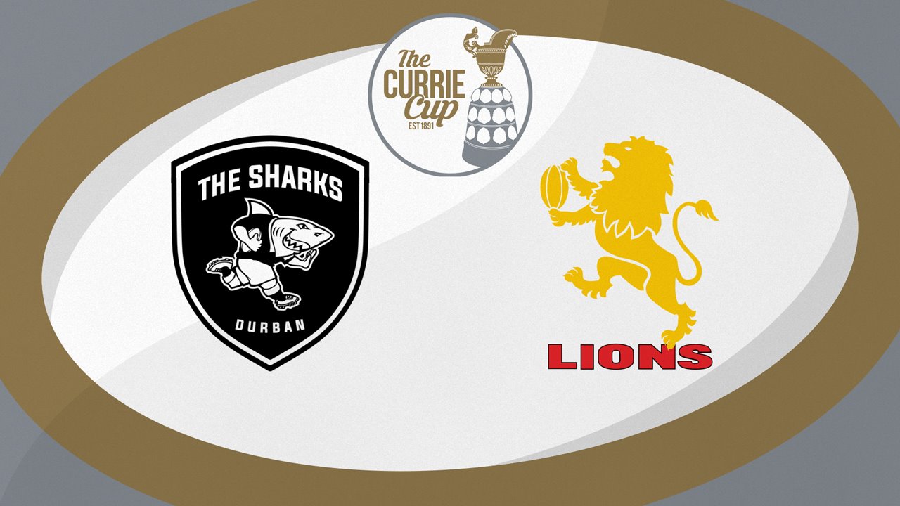 Sharks XV vs Golden Lions poster