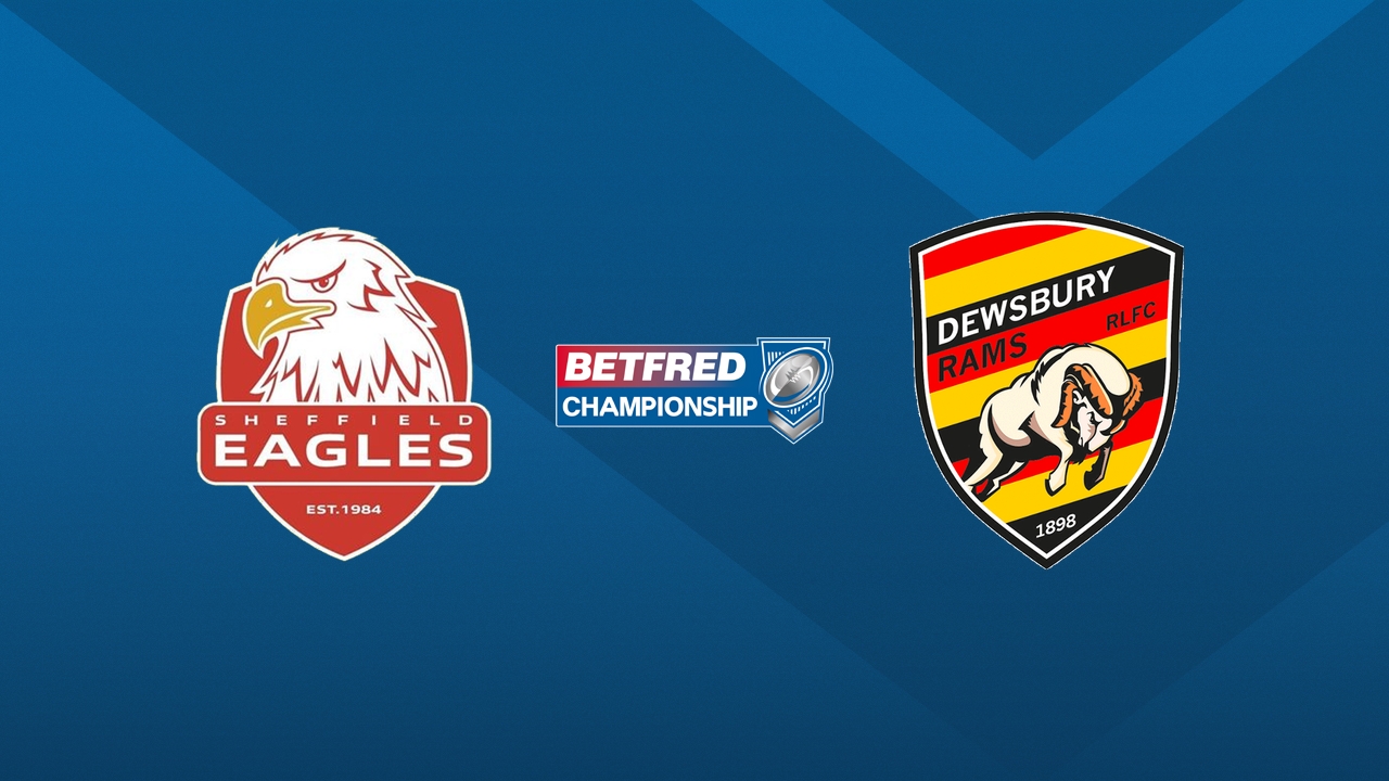 Sheffield Eagles vs Dewsbury Rams poster