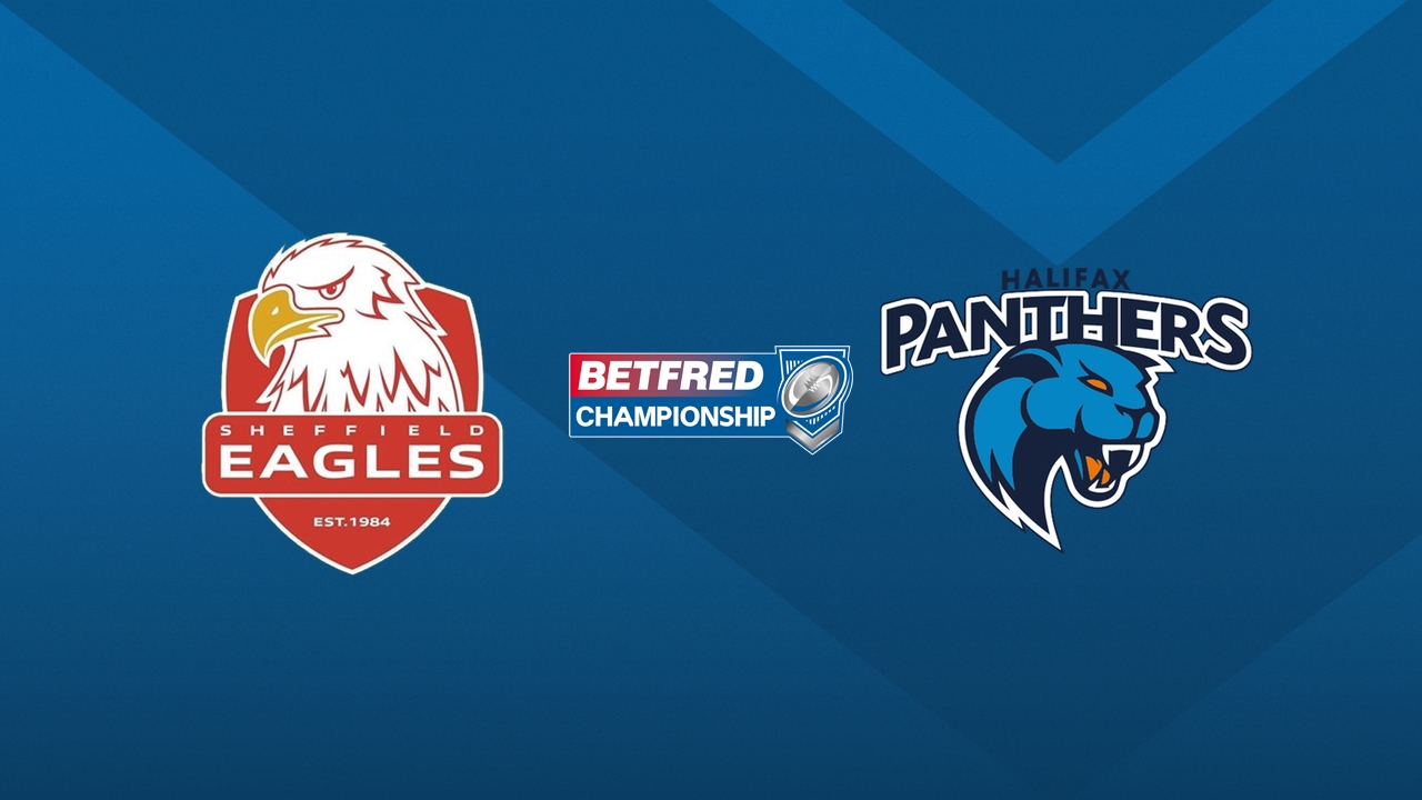 Sheffield Eagles vs Halifax Panthers poster