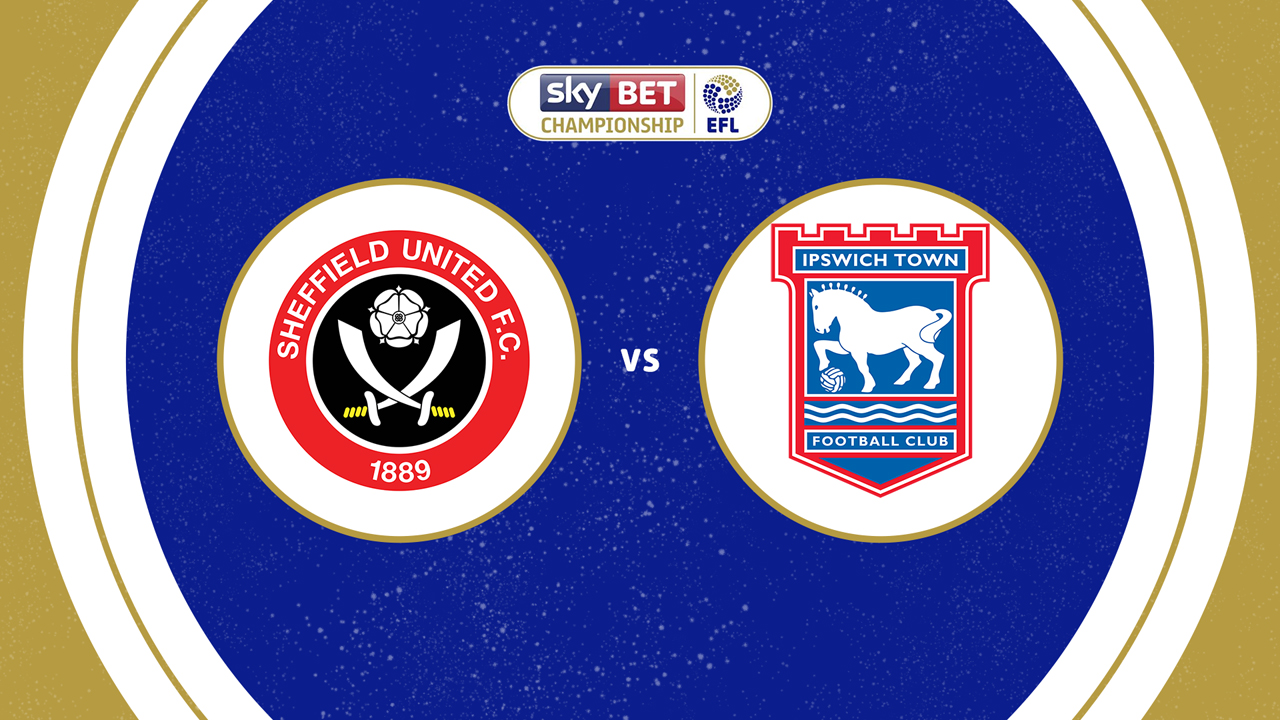 Sheffield United vs Ipswich Town poster