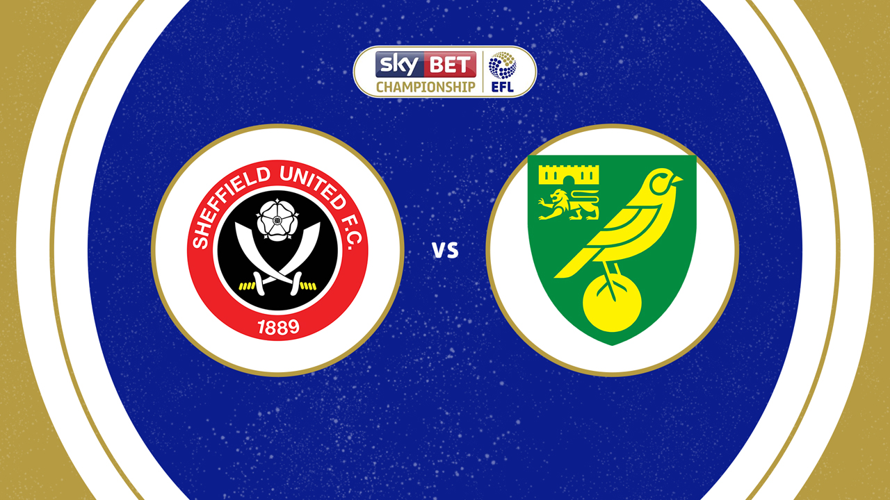 Sheffield United vs Norwich City poster