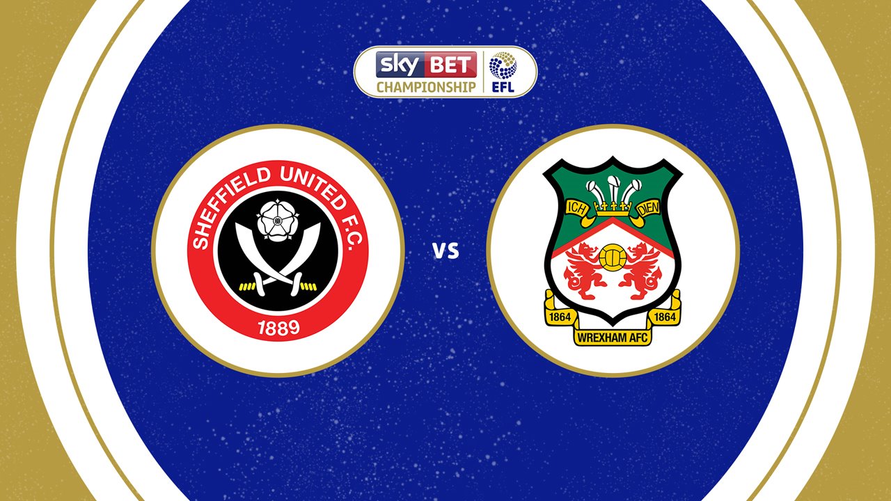 Sheffield United vs Wrexham poster