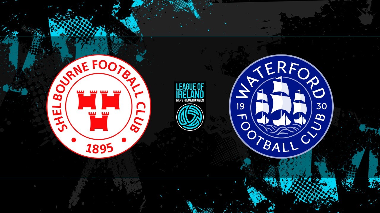 Shelbourne vs Waterford poster