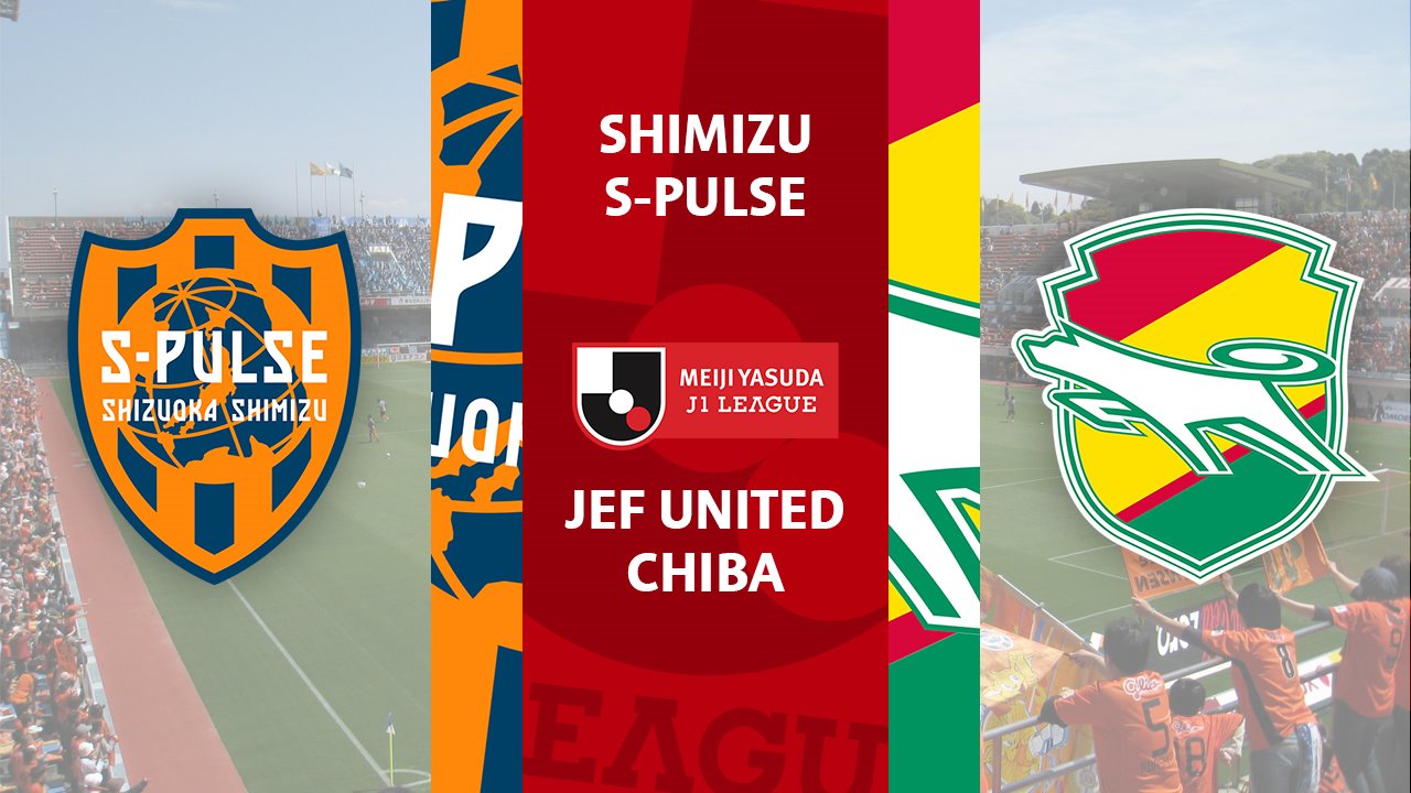 Shimizu S-Pulse vs JEF United Chiba poster