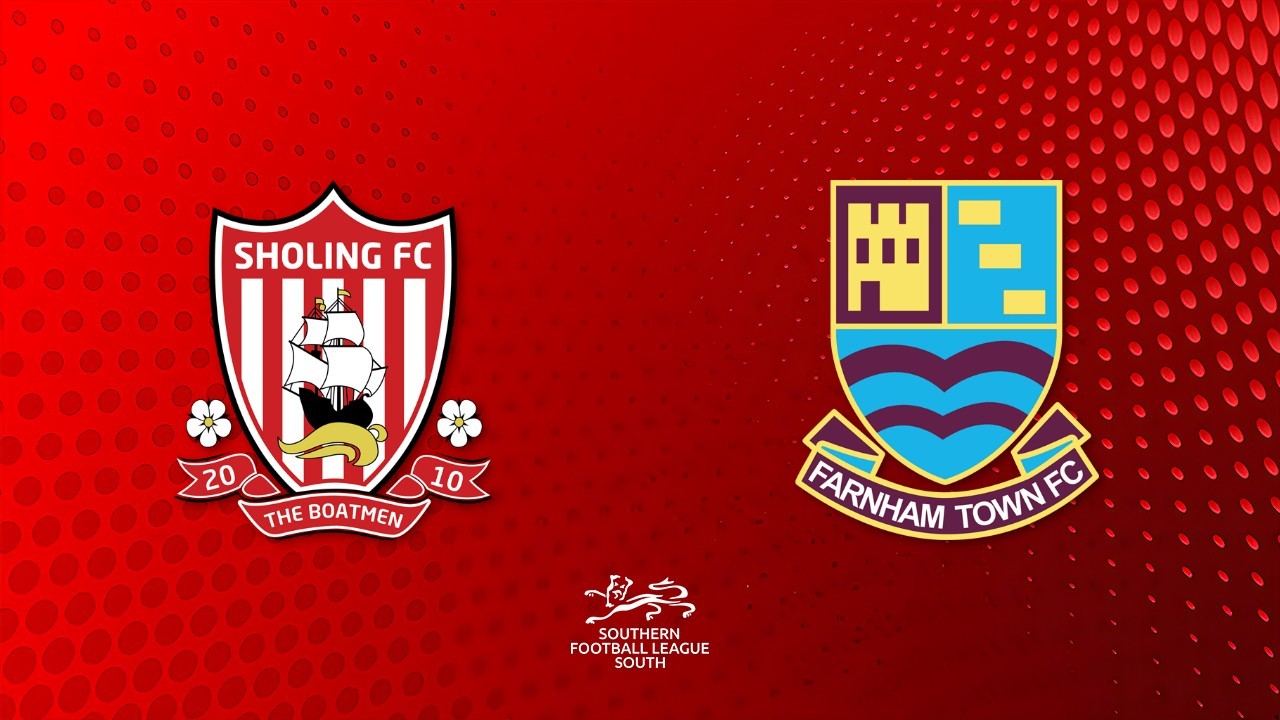 Sholing vs Farnham Town poster