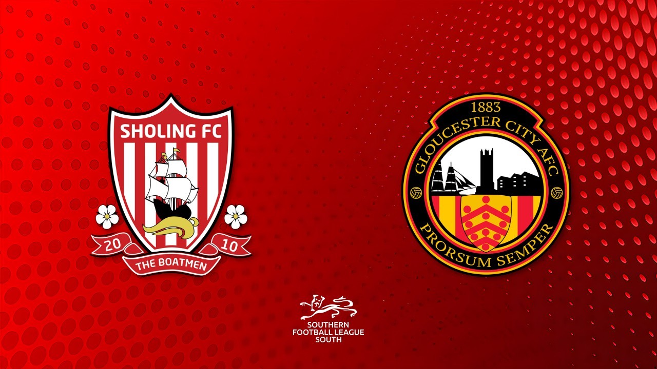 Sholing vs Gloucester City poster
