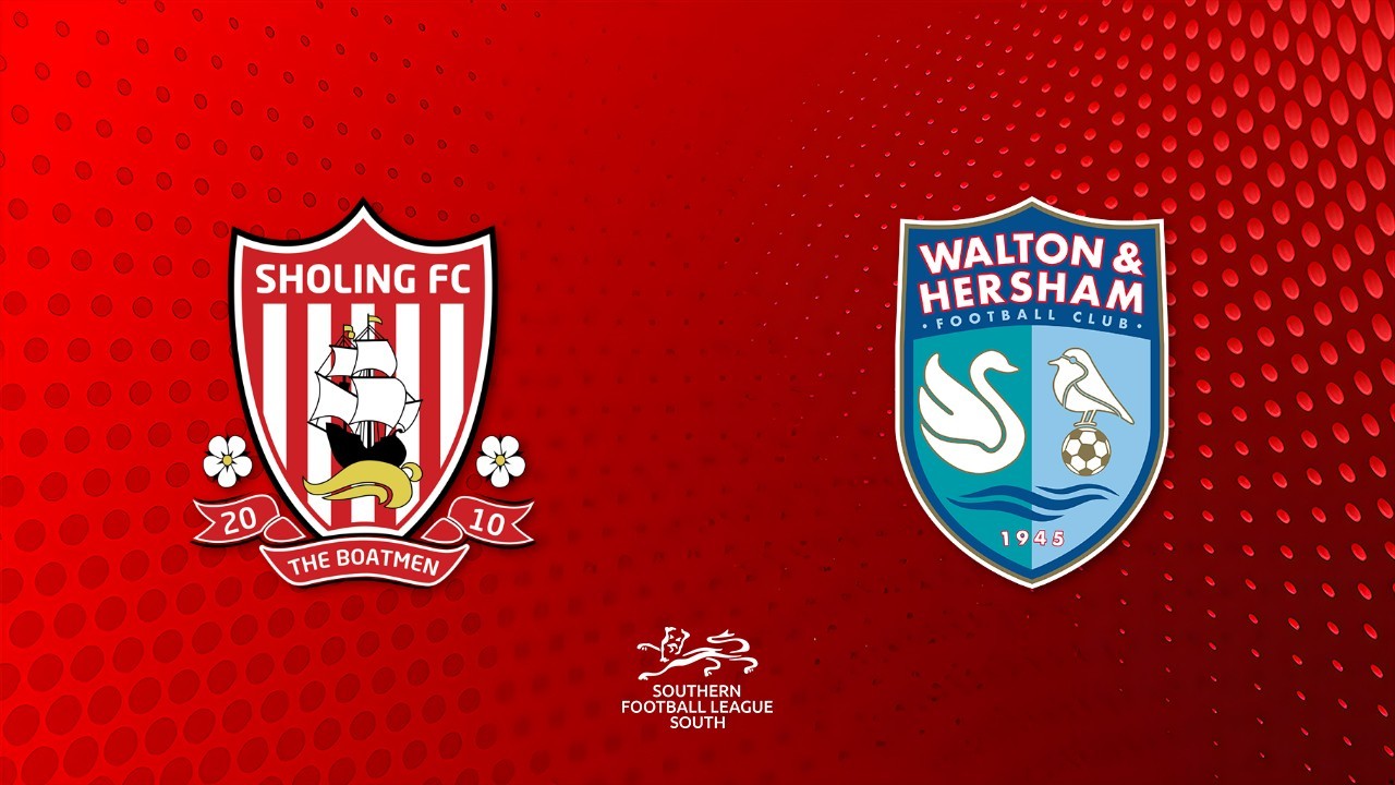 Sholing vs Walton and Hersham poster