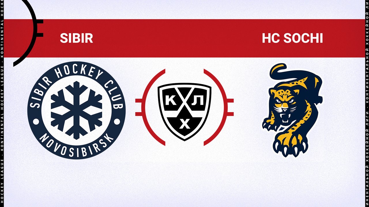 Sibir Novosibirsk vs HC Sochi poster