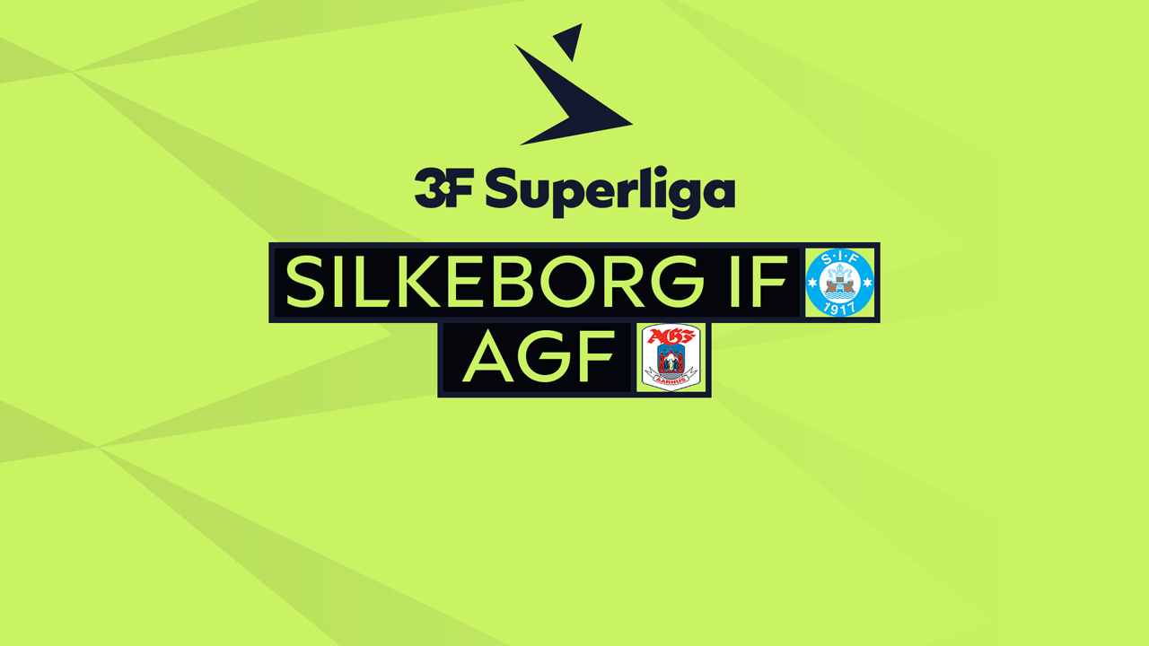 Silkeborg IF vs AGF Aarhus poster
