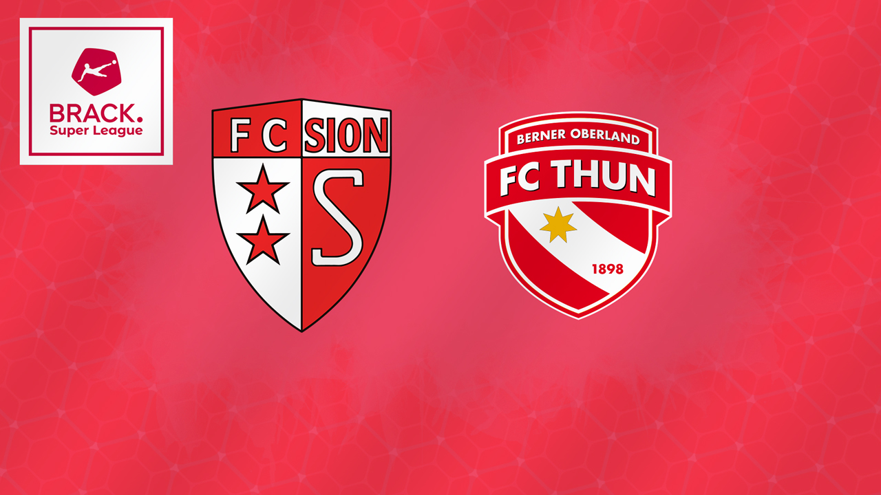 Sion vs Thun poster