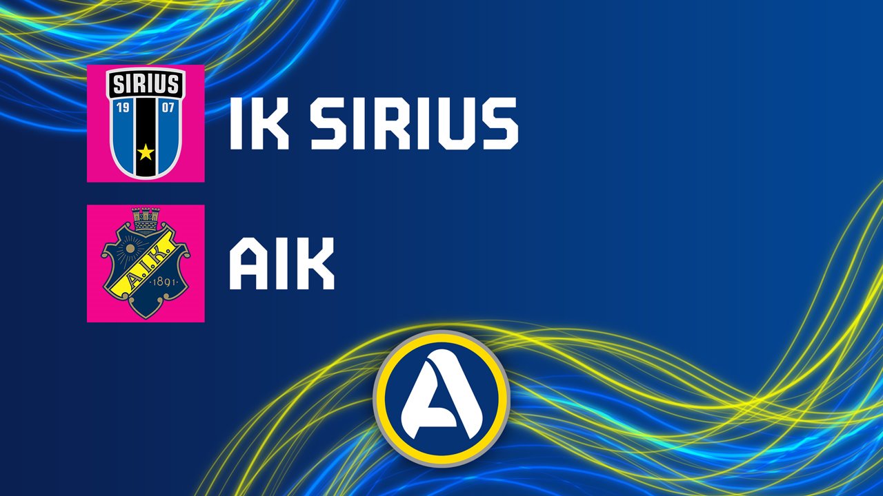 Sirius vs AIK poster
