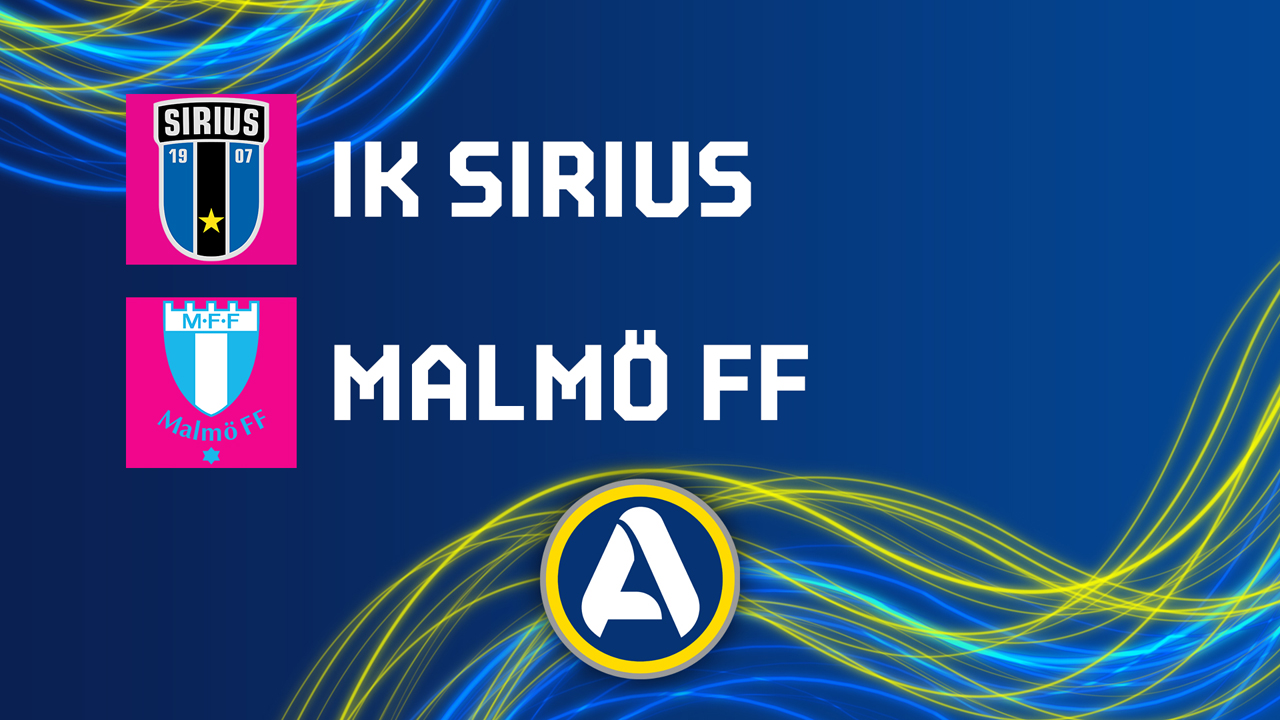 Sirius vs Malmö poster