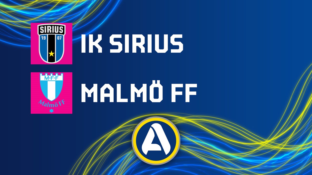 Sirius vs Malmö poster