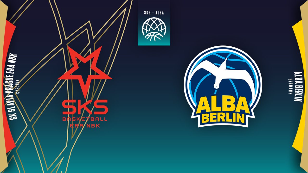 SK Slavia Prague ERA NBK vs ALBA Berlin poster