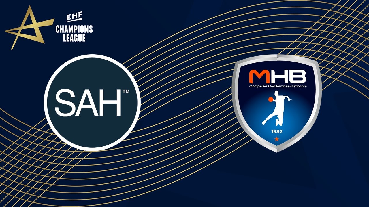 Skanderborg Aarhus Håndbold vs Montpellier Handball poster