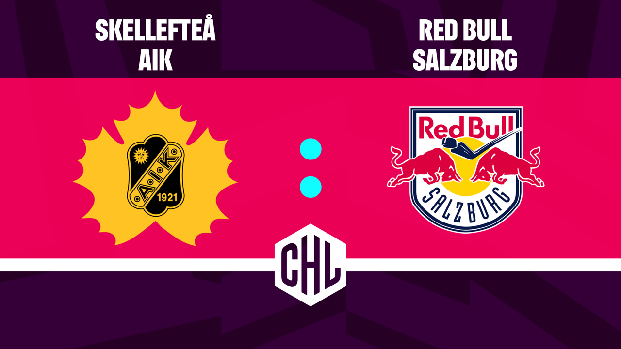 Skellefteå AIK vs EC Red Bull Salzburg poster