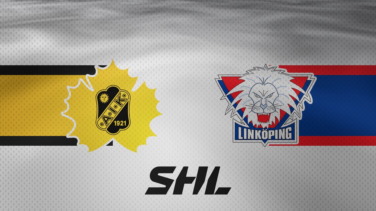 Skellefteå AIK vs Linköpings HC poster