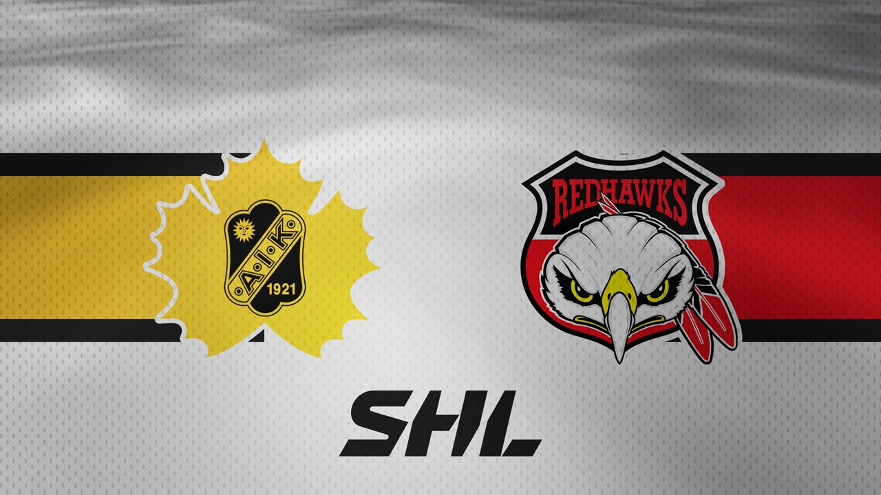 Skellefteå AIK vs Malmö Redhawks poster