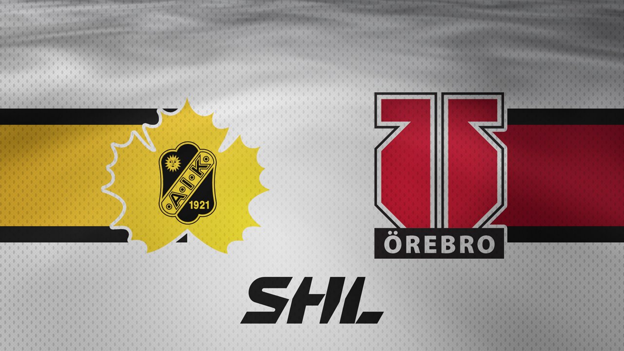 Skellefteå AIK vs Örebro HK poster