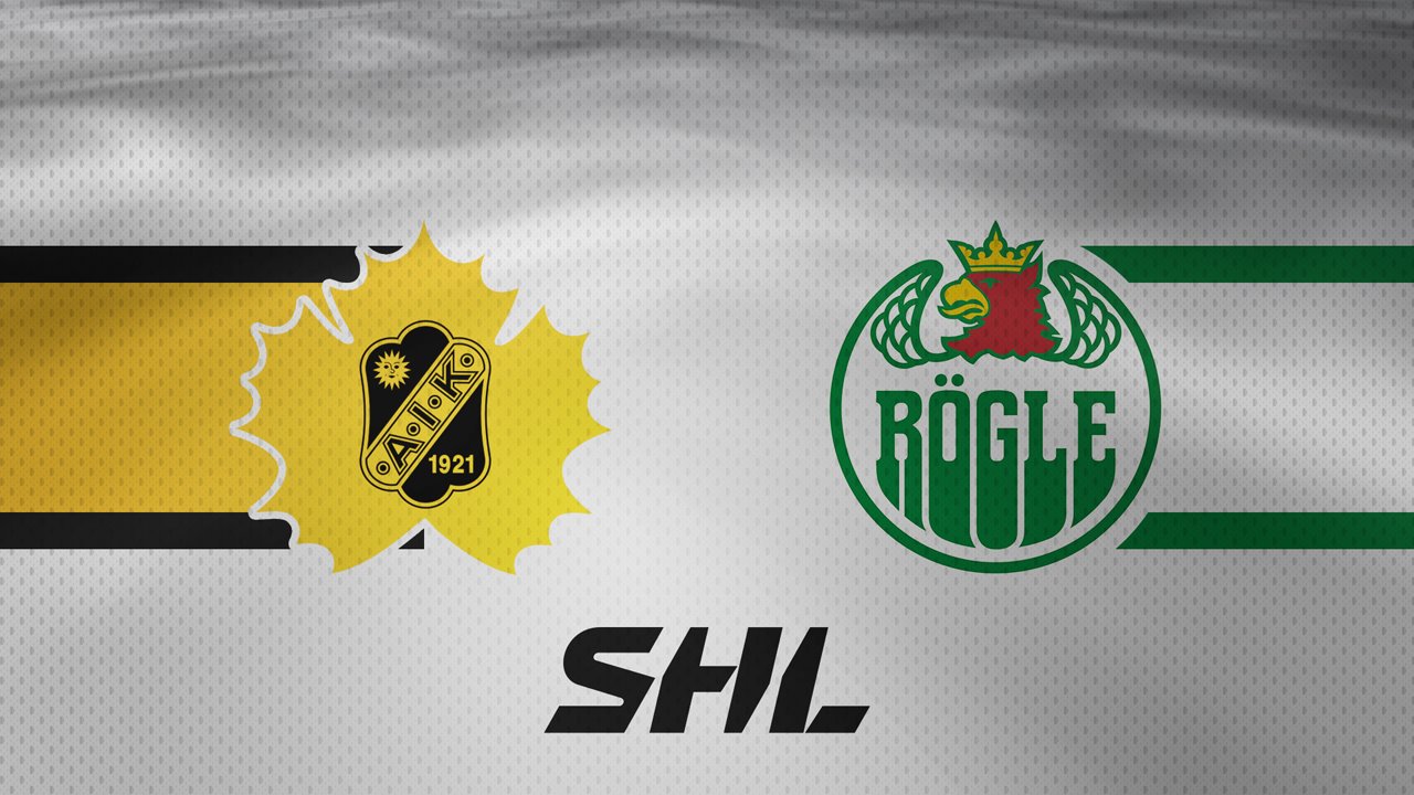 Skellefteå AIK vs Rögle BK poster