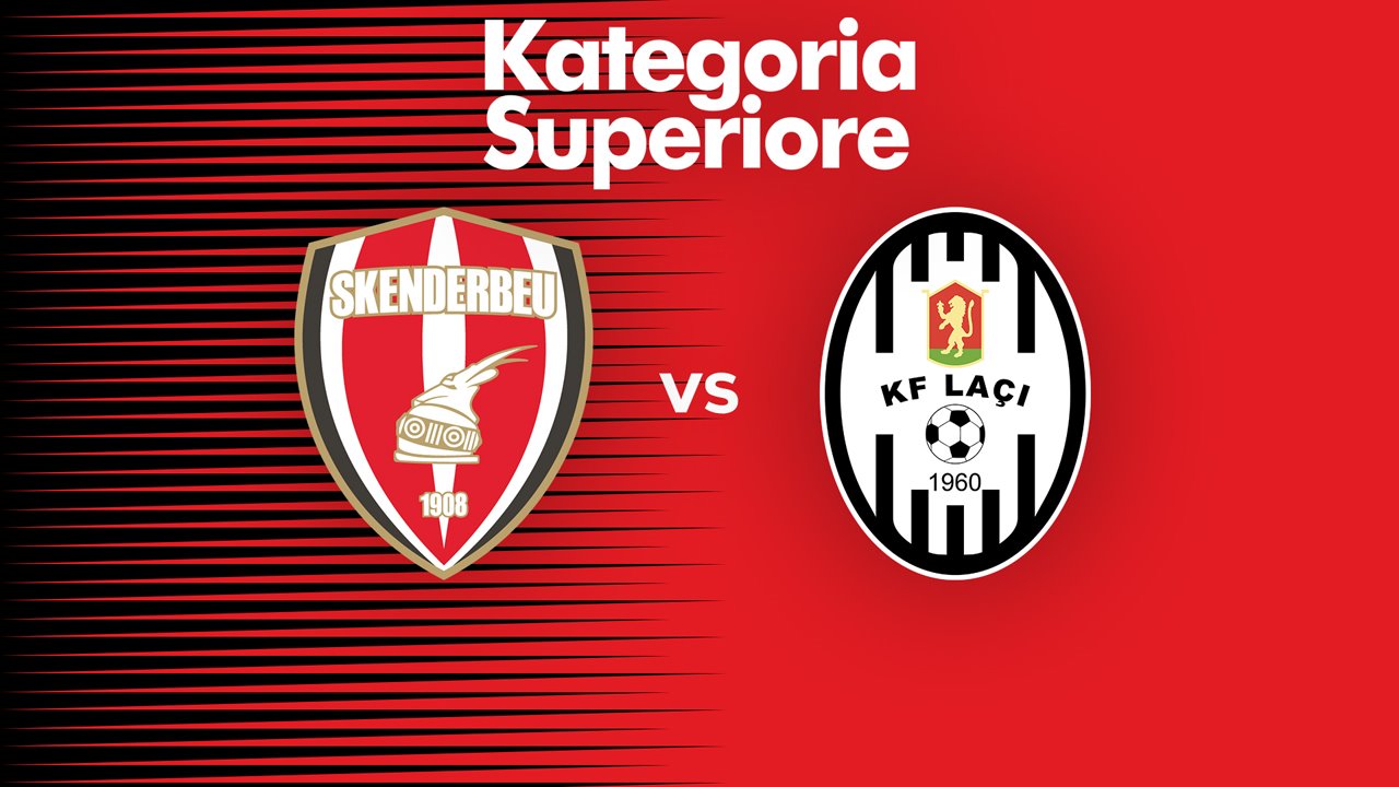 Skënderbeu Korçë vs Laçi poster