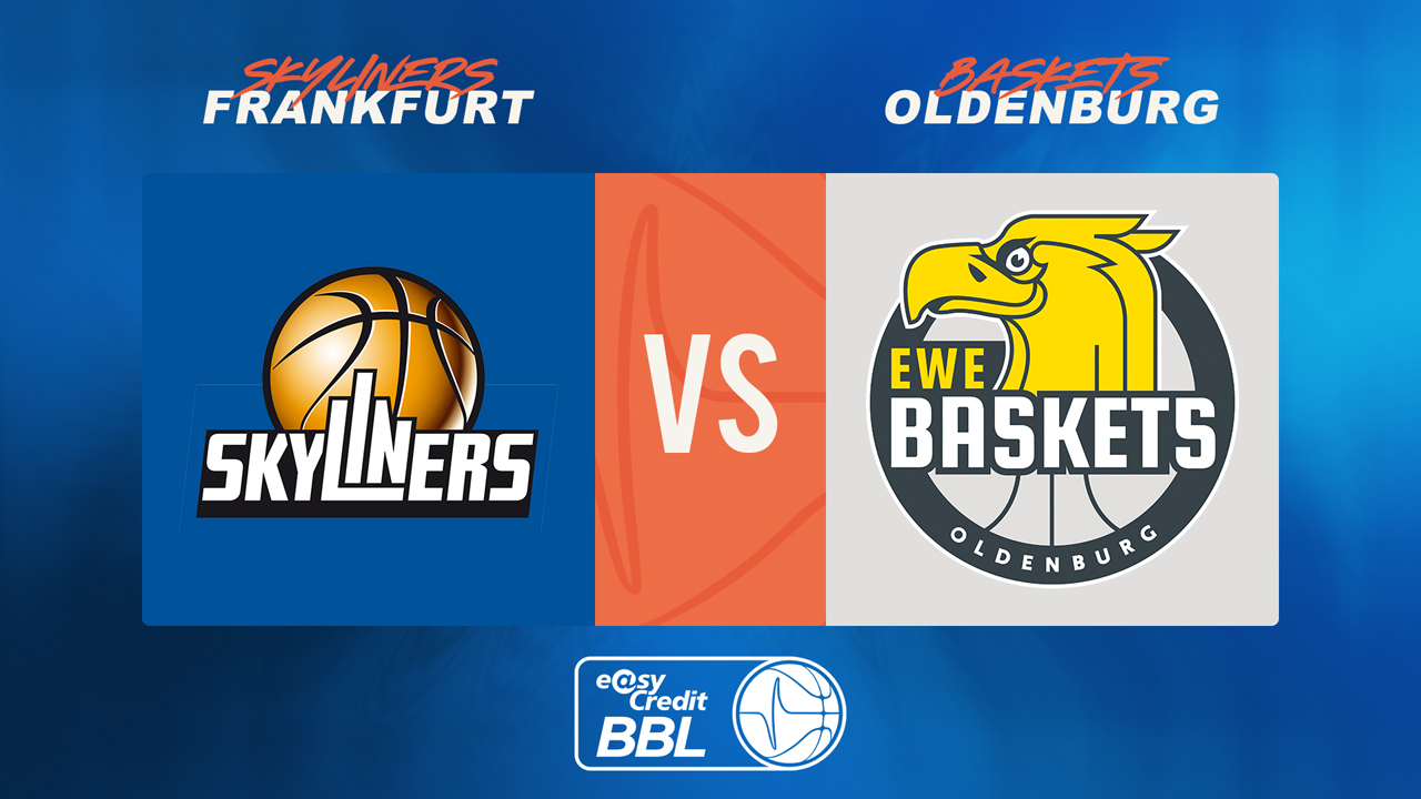 Skyliners Frankfurt vs Baskets Oldenburg poster