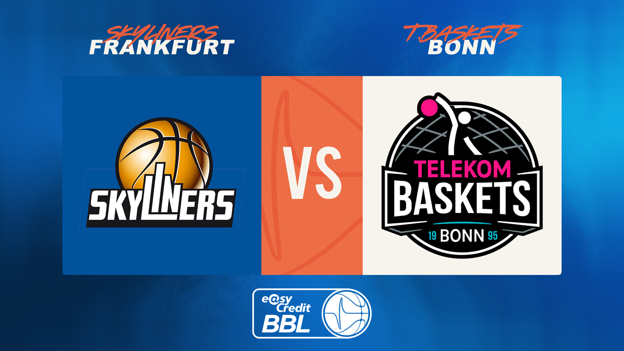 Skyliners Frankfurt vs Bonn poster
