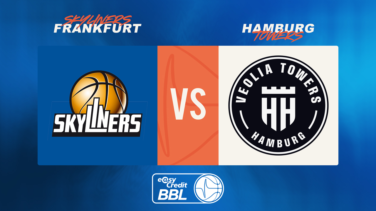 Skyliners Frankfurt vs Hamburg Towers poster