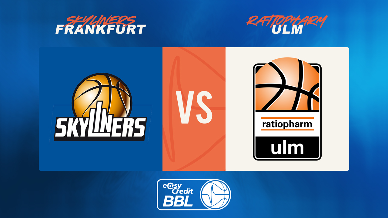 Skyliners Frankfurt vs Ulm poster