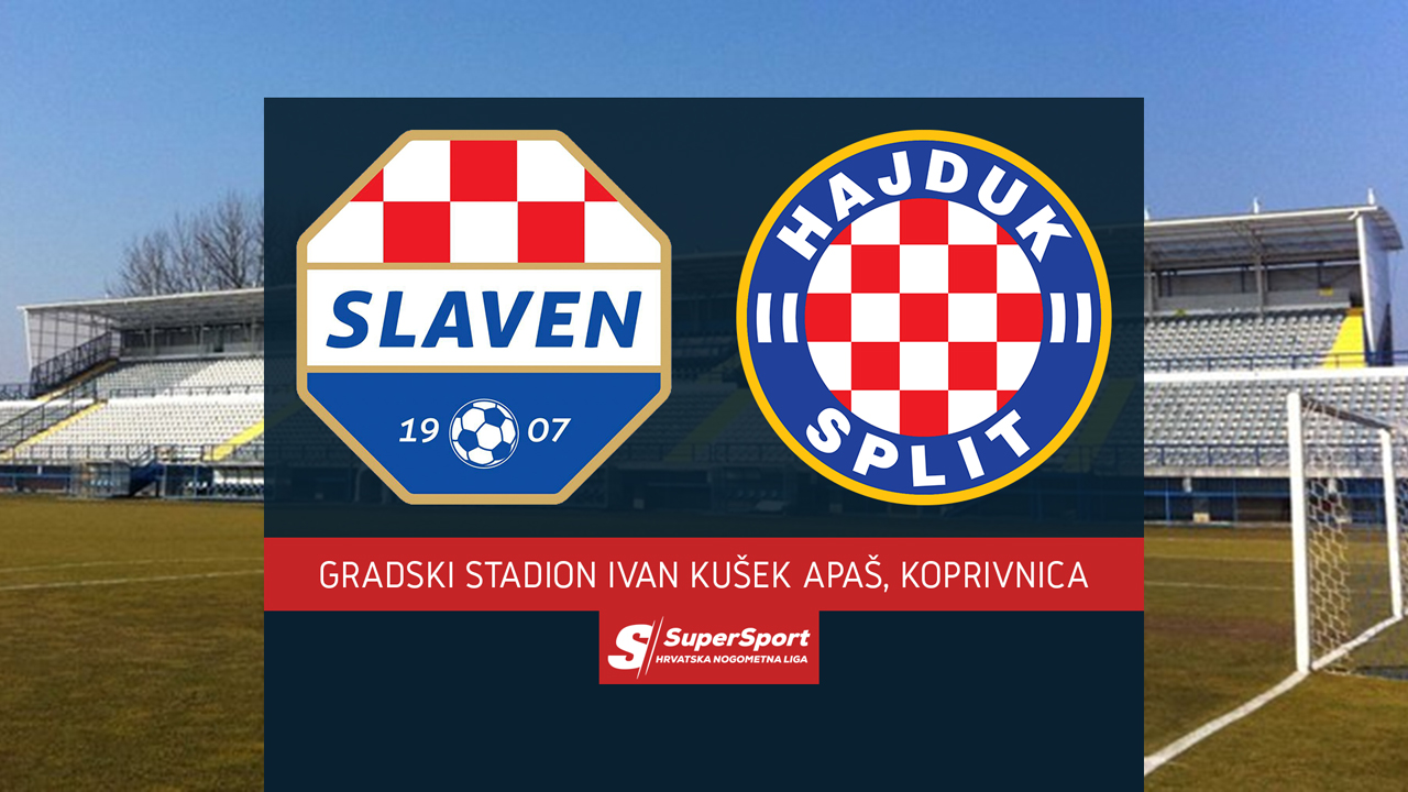 Slaven Belupo Koprivnica vs Hajduk Split poster