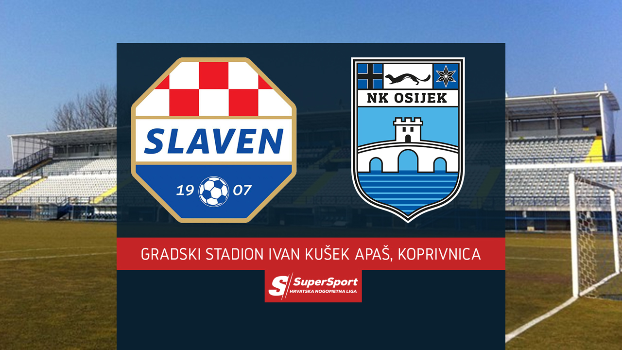 Slaven Belupo Koprivnica vs Osijek poster