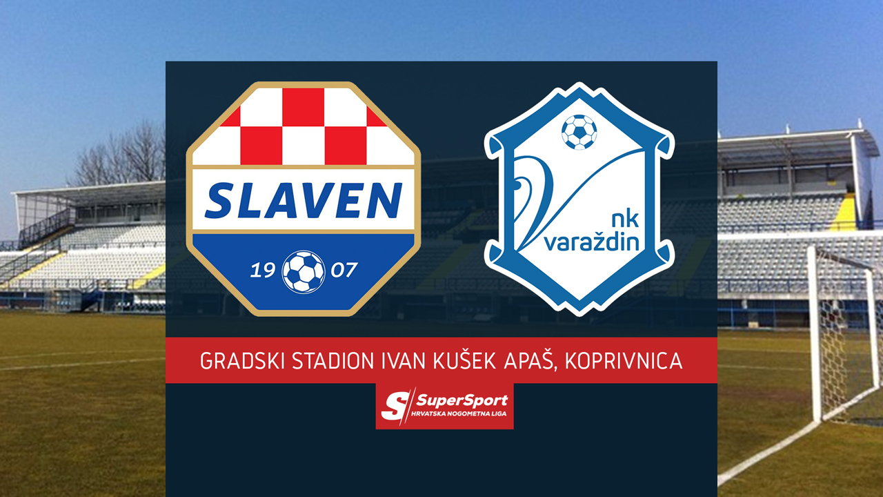 Slaven Belupo Koprivnica vs Varaždin poster