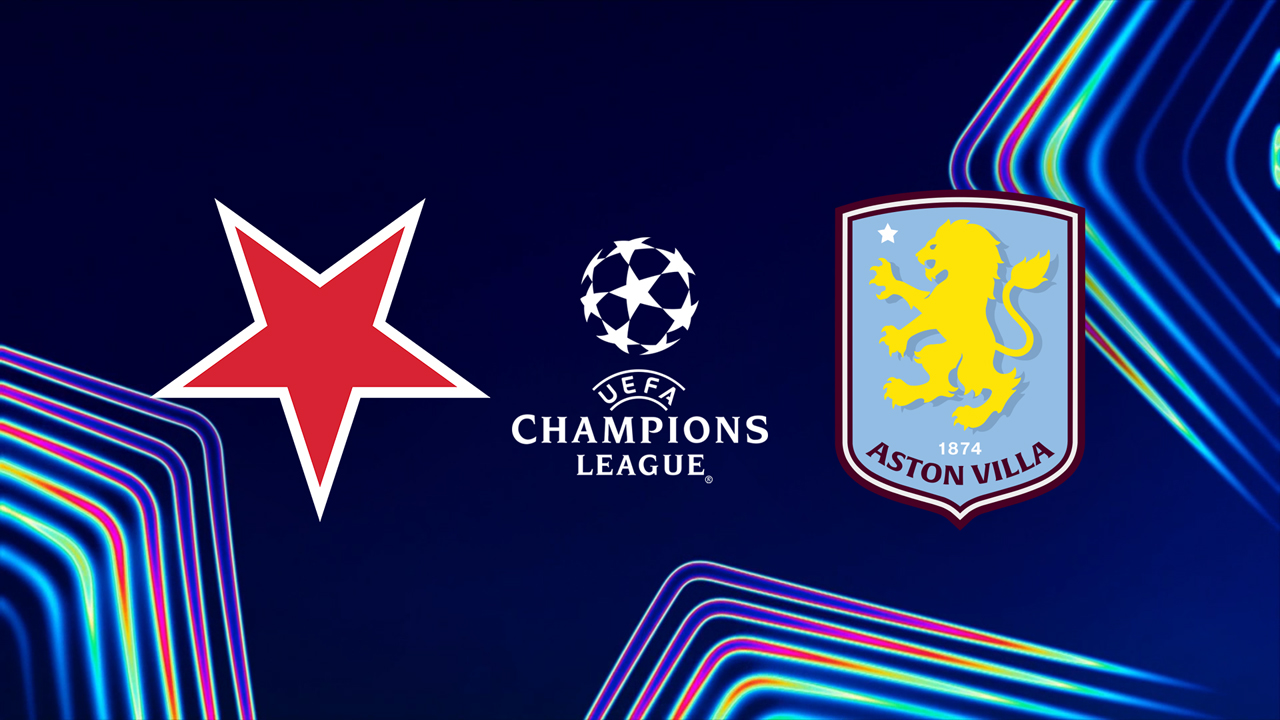 Slavia Prague vs Aston Villa poster
