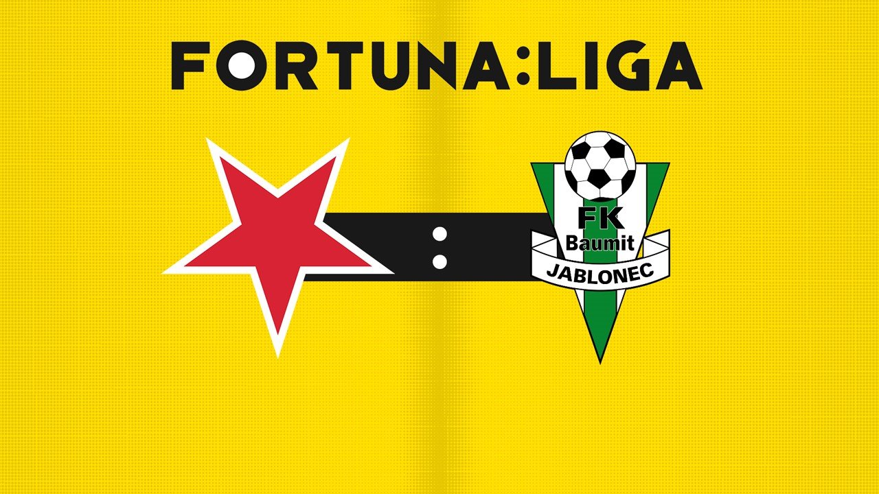 Slavia Prague vs Jablonec poster