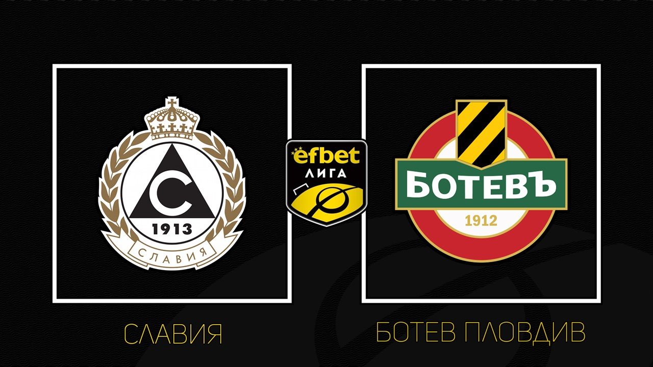 Slavia Sofia vs Botev Plovdiv poster