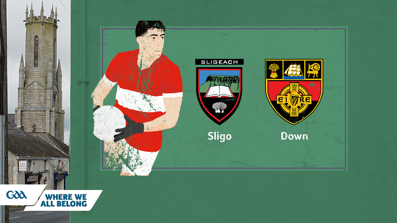 Sligo GAA Football vs Down GAA Football poster