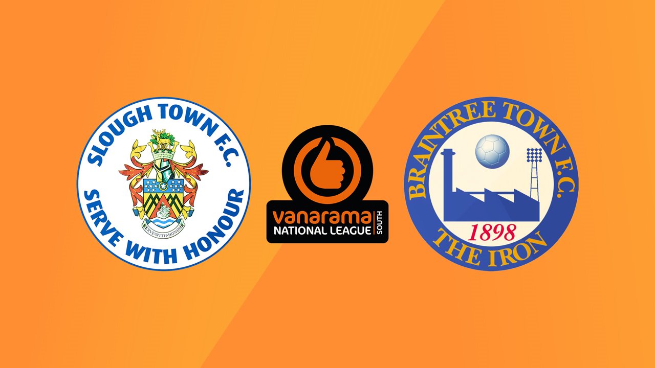 Slough Town vs Braintree Town poster