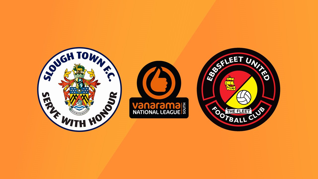 Slough Town vs Ebbsfleet United poster