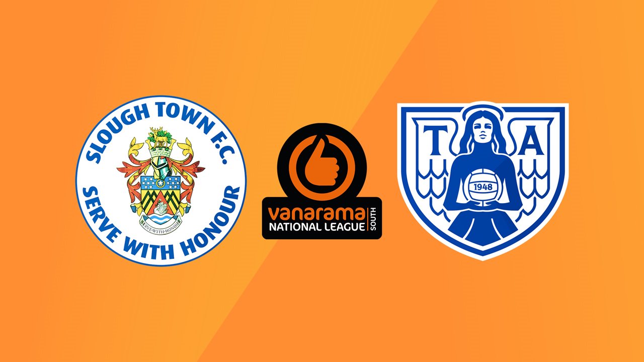 Slough Town vs Tonbridge Angels poster