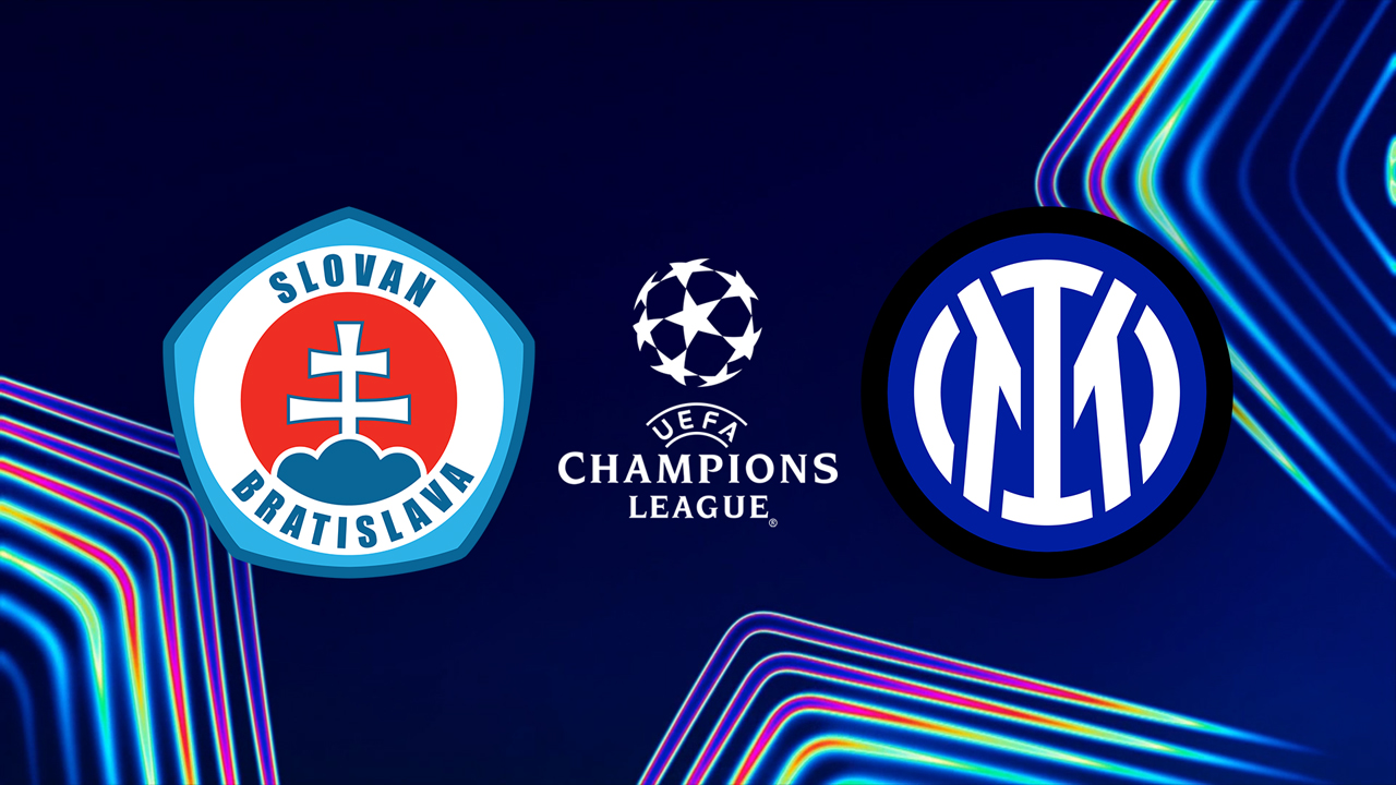 Slovan Bratislava vs Inter Milan poster
