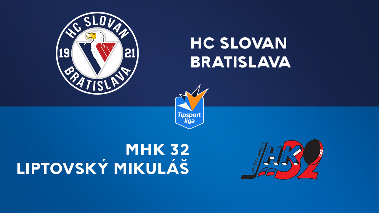 Slovan Bratislava vs Liptovsky Mikulas poster